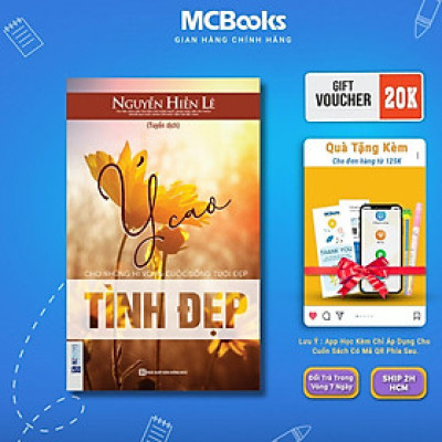 Sách - Ý Cao Tình Đẹp Sách Chữa Lành Cho Những Hy Vọng Cuộc Sống Tươi Đẹp - MCBooks