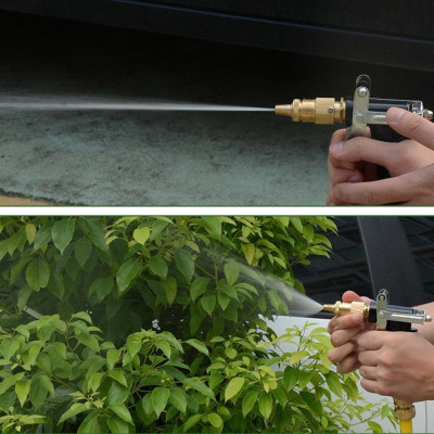 Bộ dây và vòi xịt tăng áp lực nươc 300% loại 10m - bộ dây và vòi rửa xe chăm sóc cây cảnh 206716 - 