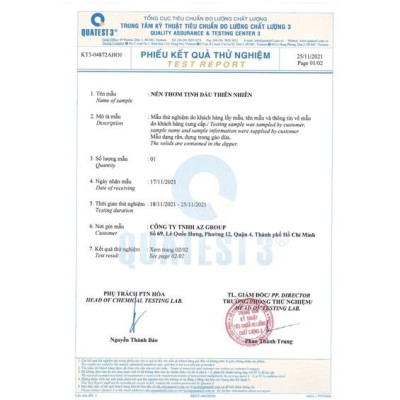 Nến Thơm Gáo Dừa - Pine & Sandalwood ( Thông & Đàn hương )