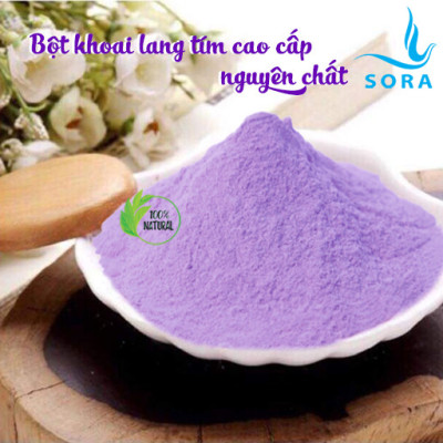 Sora Bột khoai lang tím cao cấp nguyên chất (chiết lẻ từ pack 25kg)
