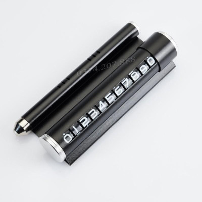 Bảng số ĐT ô tô vios 2017 Hyundai, Toyota có giá đỡ, tặng kèm sáp thơm kiêm búa phá kính chất liệu kim loại