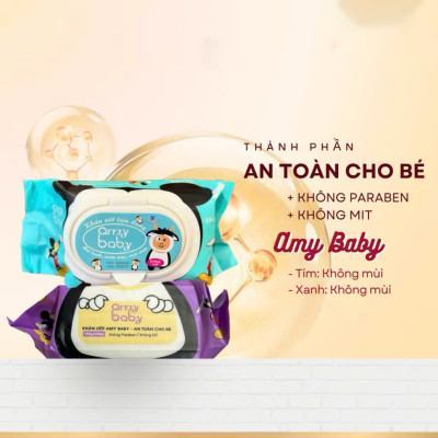 Khăn Giấy Ướt Cao Cấp Kháng Khuẩn, Không Mùi 650G