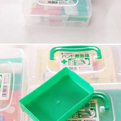 Hộp đựng thuốc / vật dụng y tế 800ml, thiết kế nắp đậy thông minh, bảo quản và cất giữ vật dụng gọn gàng - nội địa Nhật Bản