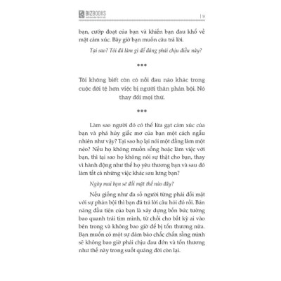 Sách - Vượt Qua Sự Phản Bội - Đừng Để Tổn Thương Quá Khứ Hạn Chế Các Mối Quan Hệ Tương Lai - MCBooks