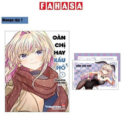 Sách - Đàn Chị Hay Xấu Hổ - Tập 7 - Tặng Kèm Postcard