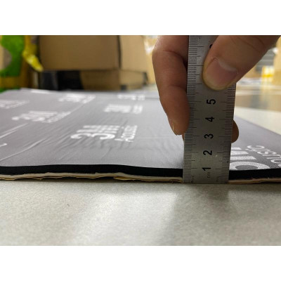 Tấm cách âm ACOUSTIC 3 lớp màu đen siêu chống ồn hàng nhập