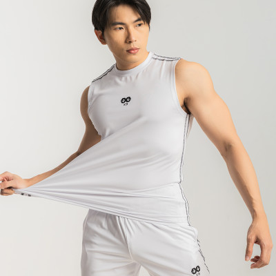 Áo Ba Lỗ Thể Thao 2 Sọc Nam Mẫu Tanktop Tập Gym Chạy Bộ Cầu Lông - X103 - X9 Sportswear