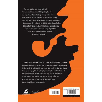 Sách - Siêu Tâm Trí - Học Cách Suy Nghĩ Như Sherlock Holmes - AZ Việt Nam