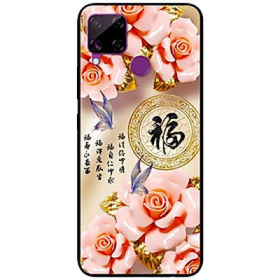 Ốp lưng dành cho Realme C15 mẫu Hoa Bướm