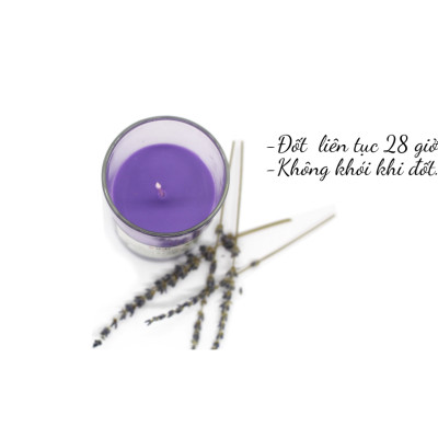 Nến Thơm, Tinh Dầu Coconut-Lavender, Nến Thư Giãn [Ly 300g], Đến Từ Shop R2D, Thành Phần Tự Nhiên, Lành Tính.