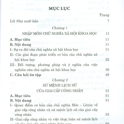 Combo 4 cuốn Giáo Trình Dành Cho Bậc Đại Học Hệ Không Chuyên Lý Luận Chính Trị: Giáo Trình Triết Học Mác – Lênin + Giáo Trình Kinh Tế Chính Trị Mác – Lênin + Giáo Trình Lịch Sử Đảng Cộng Sản Việt Nam + Giáo Trình Chủ Nghĩa Xã Hội Khoa Học 