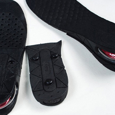 Lót Giày Tăng Chiều Cao 2 Lớp Không Khí Nguyên Bàn Winwinshop88 (5 cm) - Đen