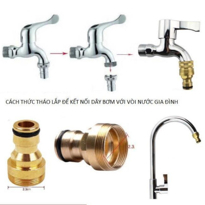  Bộ dây vòi xịt nước rửa xe, tưới cây . tăng áp 3 lần, loại 7m, 10m 206622-5 cút sập, + tặng mở chai