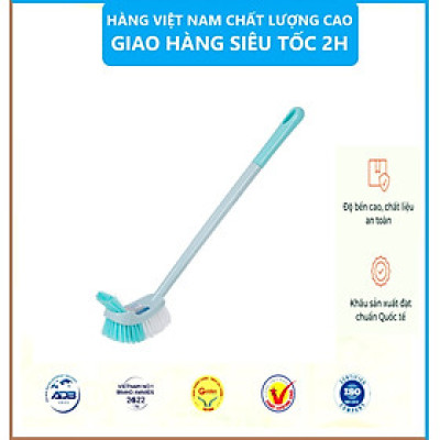 Chổi Cọ Vệ Sinh 2 Đầu Đa Năng Chuẩn Nhật - Hàng Việt Nam