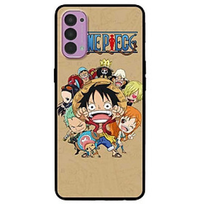 Ốp lưng dành cho Oppo Reno 4 mẫu Băng Hải Tặc Mũ Rơm