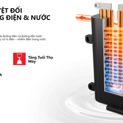 Máy nước nóng trực tiếp 4500W Toshiba TWH-45MCNVN - Hàng chính hãng