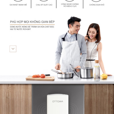 Bình nước nóng cho rửa bát  OTTOWA TM5501 - Hàng chính hãng