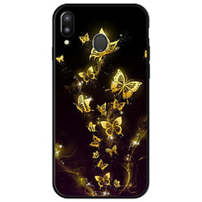 Ốp lưng cho Samsung Galaxy A30 nền bướm vàng 1 - Hàng chính hãng