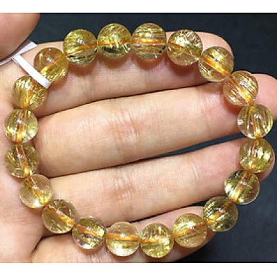 Vòng Đá Thạch Anh Tóc Vàng