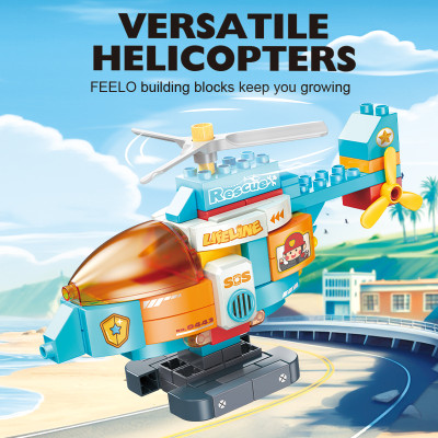 FEELO - 1181 - Trực Thăng Cứu Hộ (120 Chi Tiết)