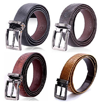 HC5411-12-15-16 - Dây thắt lưng nữ da đà điểu Huy Hoàng 2,5P trơn màu đen, nâu đất, nâu đỏ, vàng bò