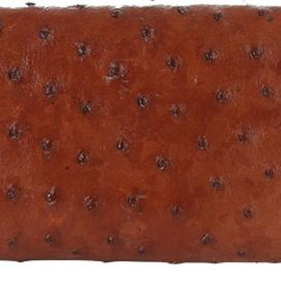 Túi đeo da đà điểu Huy Hoàng da bụng màu nâu đỏ HT6426