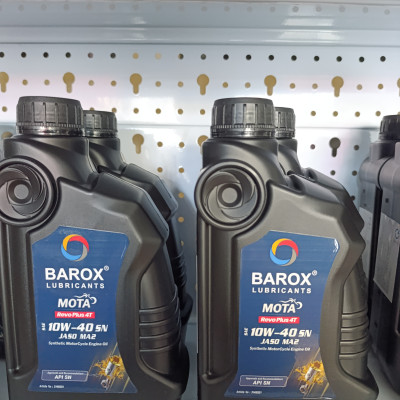 Nhớt Barox Mota 10W40 Full Tổng Hợp 1 lít