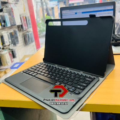 Bao da kèm bàn phím cho SamSung Galaxy Tab S7 FE có bàn di chuột TrackPad hiệu GREENCASE - Hàng chính hãng