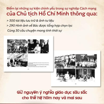 Sách Chủ Tịch Hồ Chí Minh - Hành Trình Đến Thắng Lợi, Sách Bác Hồ, Sách về Bác