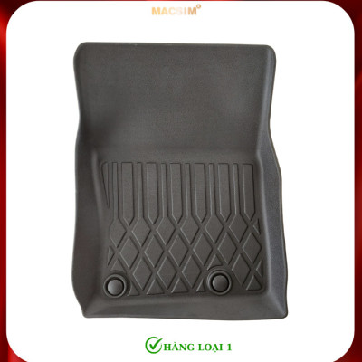 Thảm lót sàn xe ô tô Mazda 3 2020+ (sd) Nhãn hiệu Macsim chất liệu nhựa TPE cao cấp màu đen