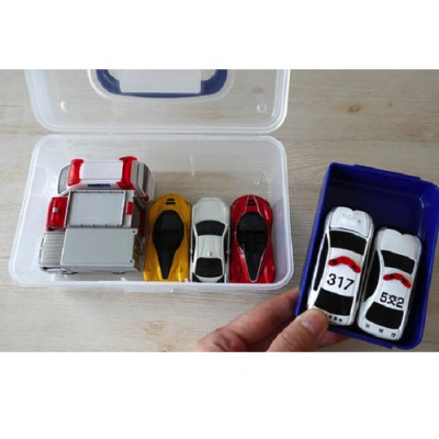 Hộp đựng các loại vật dụng, đồ dùng 2 ngăn đa năng Kokubo 800ml - Nội địa Nhật Bản (Giao màu ngẫu nhiên)