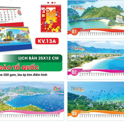 Lịch Để Bàn 2026 Đế Chữ A ,Bìa Ép Kim Điển Hình Cao Cấp, Sang Trọng