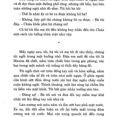 Thời Thơ Ấu (Tái Bản)