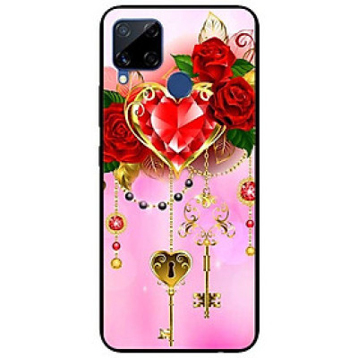 Ốp lưng dành cho Realme C15 mẫu Ruby Key