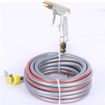 Bộ dây và vòi xịt tăng áp lực nươc 300%  701576  (cút đồng - dây xám)