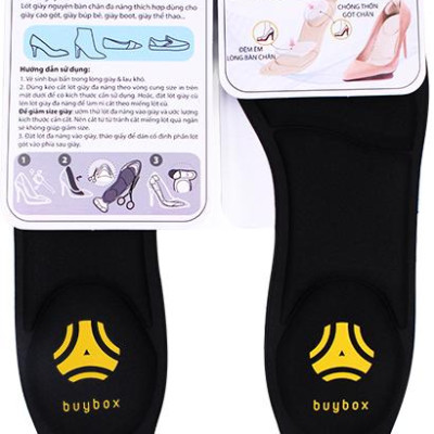 Combo 03 phụ kiện chuyên dùng mang giày cao gót êm chân (mũi tròn) - buybox - BBPK09-11-50