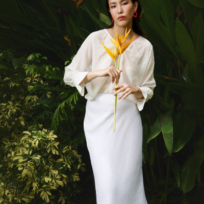 Áo Suông Lụa Ti TOP228 thời trang thiết kế Hity