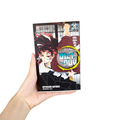 Sách - Thanh Gươm Diệt Quỷ - Kimetsu No Yaiba - Tập 20 - Trái Tim Kiên Định Dẫn Lối (Tái Bản 2025)