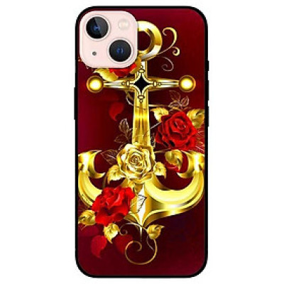 Ốp lưng dành cho Iphone 13 Mini - Iphone 13 - Iphone 13 Pro -  Iphone 13 Pro Max - Neo Vàng Nền Đỏ