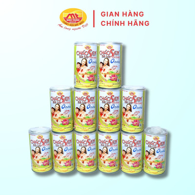 Cháo sen bát bảo 0 đường Minh Trung 365g - CSBB 0 Đường 12 (combo 12 lon)