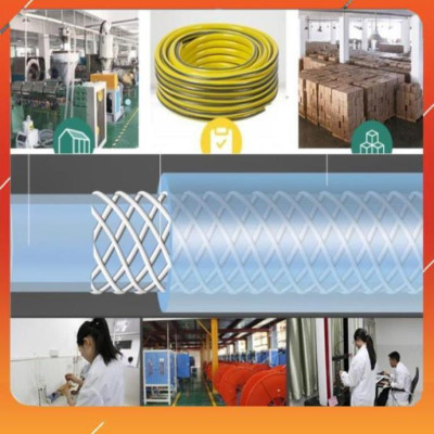 ️Evoucher Bộ dây vòi xịt nước rửa xe, tưới cây , tăng áp 3 lần, loại 7m, 10m 206318 đầu đồng,cút,nối nhựa+  đai