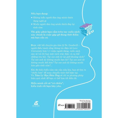 Sách - Tâm Lý Học Đàn Ông - Hiểu Tình Rồi Hãy Yêu - AZ Việt Nam