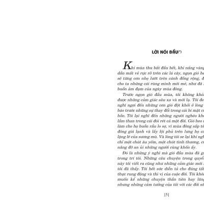 Gió Lạnh Đầu Mùa (Tái Bản 2024)