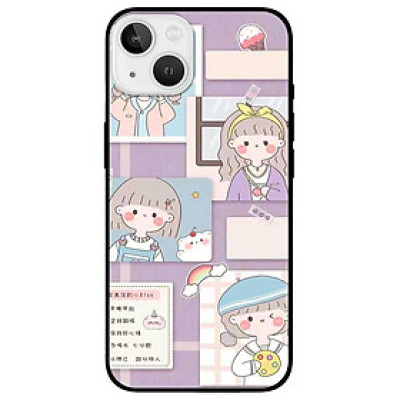 Ốp lưng cho iPhone 12 - iPhone 12 Pro - 12 Pro Max - 13 Mini - iPhone 13 - 13 Pro - 13 Pro Max - Bốn Cô Gái - Hàng Chính Hãng