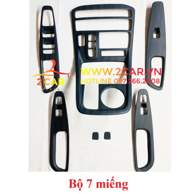 Ốp nội thất xe Hyundai Santafe 2021 - 2022 nhựa vân đá cao cấp