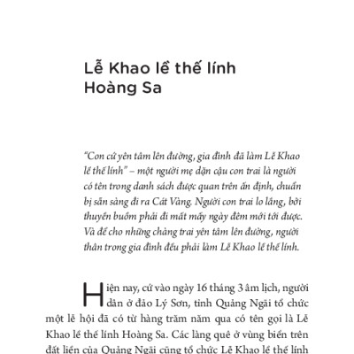 Kể Chuyện Hoàng Sa