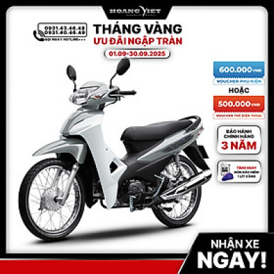 Xe Máy Honda Wave Alpha 2025 - Phiên Bản Cổ Điển