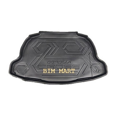 Lót cốp dành cho xe Toyota Corolla Cross 2020-2021 không mùi, chất liệu TPO cao cấp