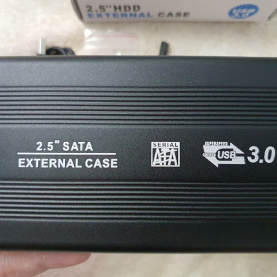 Hộp box đựng ổ cứng laptop 2.5inch External Case chuẩn USB 3.0 - Hàng chính hãng