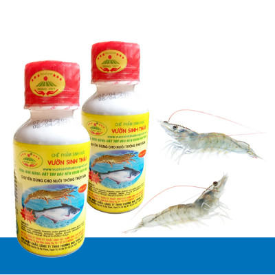 Combo 2 chai Chế phẩm sinh học VƯỜN SINH THÁI nuôi Tôm, Cá, Ếch